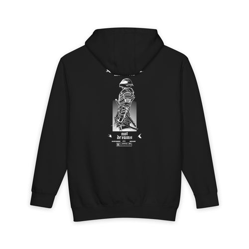 DIE WITH MEMORIES - NOT DREAMS / HEAVYWEIGHT HOODIE