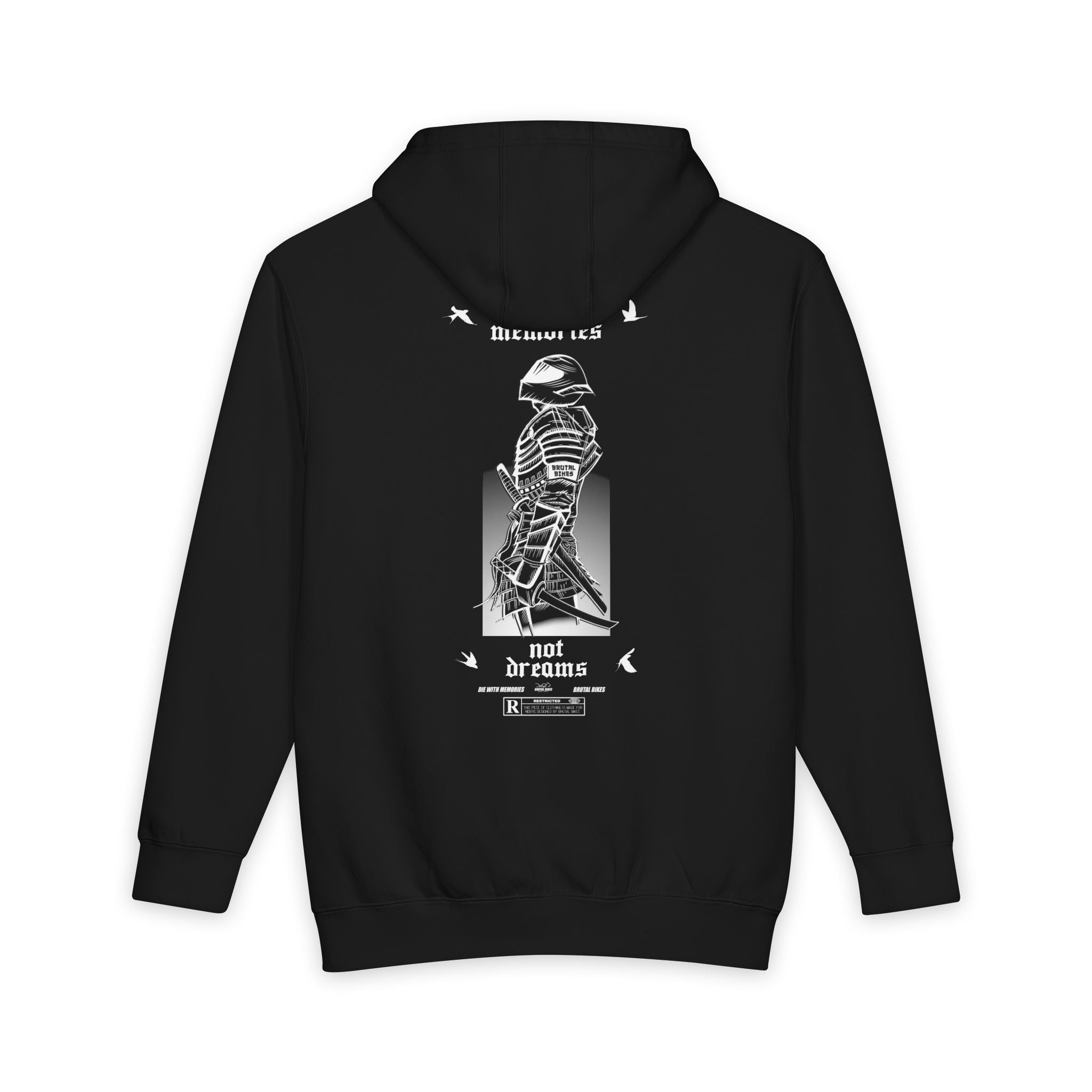 DIE WITH MEMORIES - NOT DREAMS / HEAVYWEIGHT HOODIE