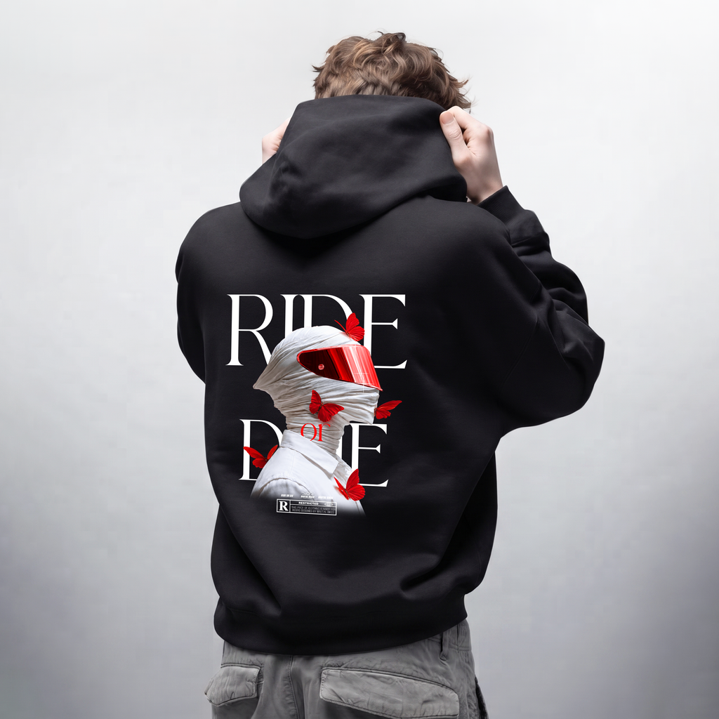RIDE OR DIE / HEAVYWEIGHT HOODIE